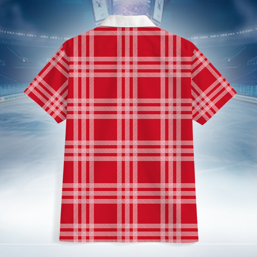 LIMITED EDITION - NEW CUSTOMIZED NHL22 DRW DETROIT RED WINGS UNISEX HAWAIIAN SHIRT