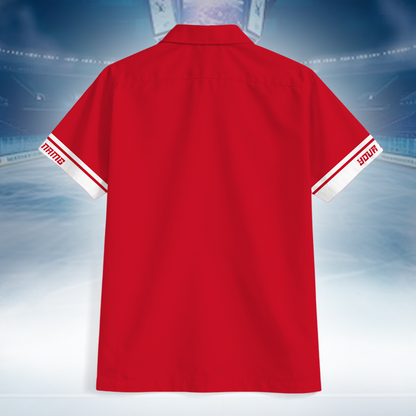 LIMITED EDITION - NEW CUSTOMIZED NHL22 DRW DETROIT RED WINGS UNISEX HAWAIIAN SHIRT