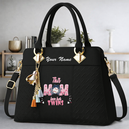 LIMITED EDITION - NEW CUSTOMIZED MLB22 MTS MINNESOTA TWINS ZIP HANDBAG MULTICOLOR
