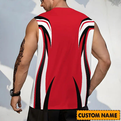 LIMITED EDITION - NEW CUSTOMIZED NHL22 DRW DETROIT RED WINGS TANK TOP & GYM SHIRT