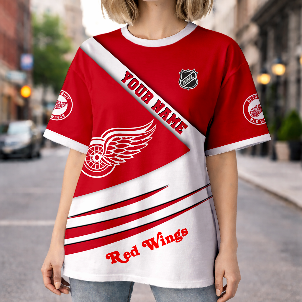 LIMITED EDITION - NEW CUSTOMIZED NHL22 DRW DETROIT RED WINGS UNISEX T-SHIRT, SWEATSHIRTS, HOODIE & JACKETS