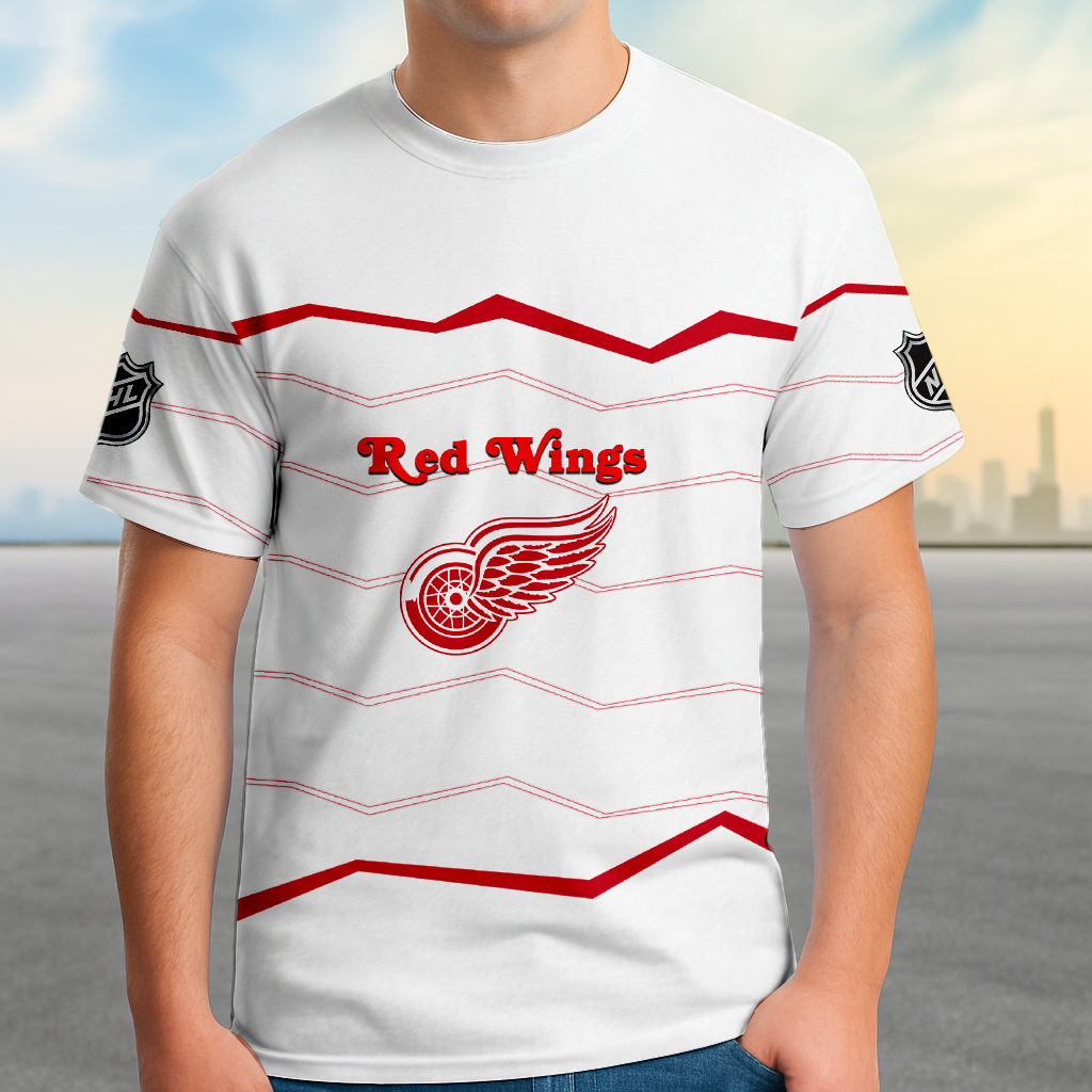 LIMITED EDITION - NEW CUSTOMIZED NHL22 DRW DETROIT RED WINGS UNISEX T-SHIRT, SWEATSHIRTS, HOODIE & JACKETS
