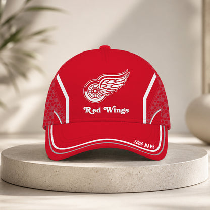 VIRAL EDITION - NEW CUSTOMIZED NHL22 DRW DETROIT RED WINGS CLASSIC CAP