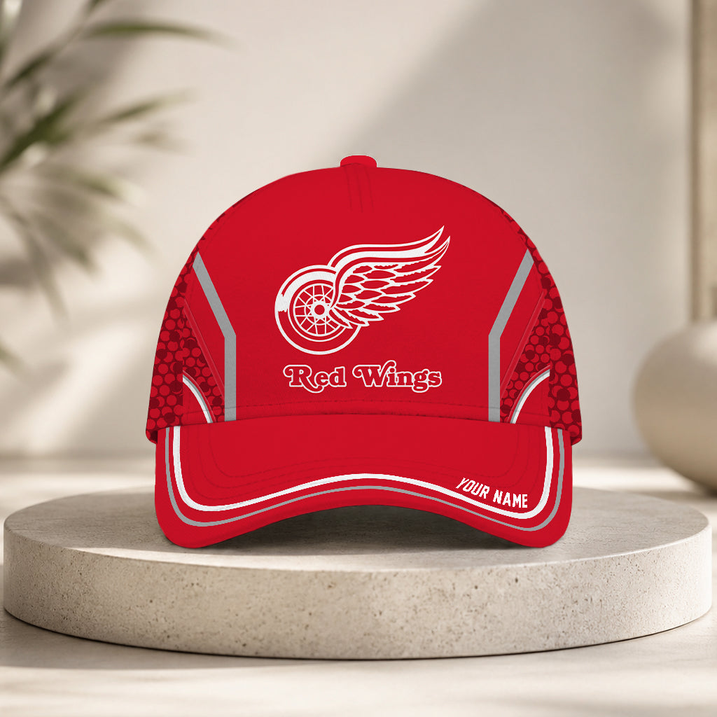 VIRAL EDITION - NEW CUSTOMIZED NHL22 DRW DETROIT RED WINGS CLASSIC CAP
