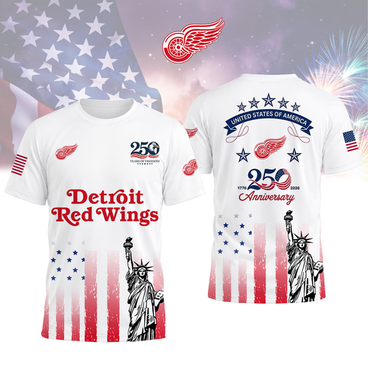 LIMITED EDITION - NEW CUSTOMIZED NHL22 DRW DETROIT RED WINGS T-SHIRT, POLO SHIRT, ZIP POLO SHIRT, SWEATSHIRT, HOODIE & ZIP HOODIE