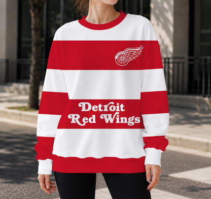 SPECIAL EDITION - NEW CUSTOMIZED NHL22 DRW DETROIT RED WINGS UNISEX SWEATSHIRT