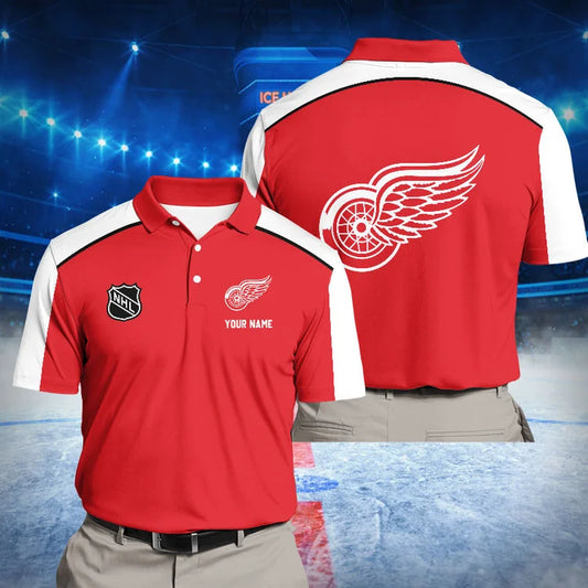 LIMITED EDITION - NEW CUSTOMIZED NHL22 DR WINGS UNISEX T-SHIRT, POLO, HOODIE & SWEASHIRTS