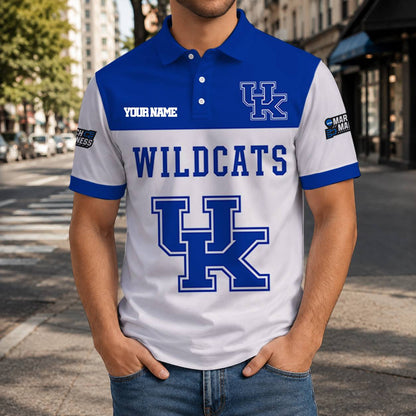 LIMITED EDITION - NEW CUSTOMIZED NCAA MAM22 KEW KENTUCKY WILDCATS T-SHIRT, POLO SHIRT, ZIP POLO SHIRT, SWEATSHIRT, HOODIE & ZIP HOODIE