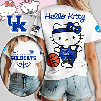 LIMITED EDITION - NEW CUSTOMIZED MAM NCAA22 KEW KE WILDCATS HELLO KITTY T-SHIRT, SWEATSHIRT, HOODIE & ZIP HOODIE