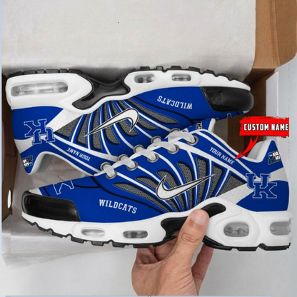 LIMITED EDITION - NEW CUSTOMIZED MAM NCAA22 KEW KE WILDCATS UNISEX AIR MAX PLUS SNEAKERS