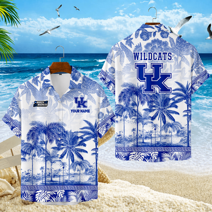 LIMITED EDITION - NEW CUSTOMIZED MAM22 KEW KENTUCKY WILDCATS UNISEX HAWAIIAN SHIRT