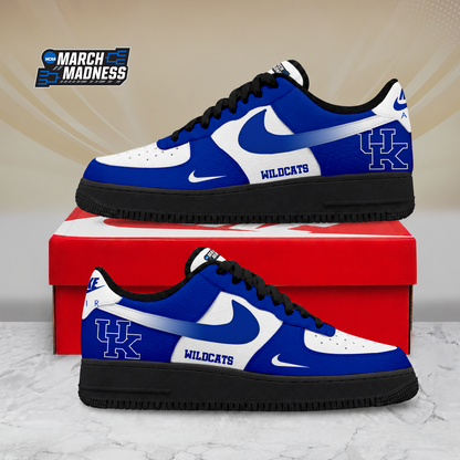 SPECIAL EDITION - NEW CUSTOMIZED NCAA MAM22 KEW KENTUCKY WILDCATS AF1 SHOES