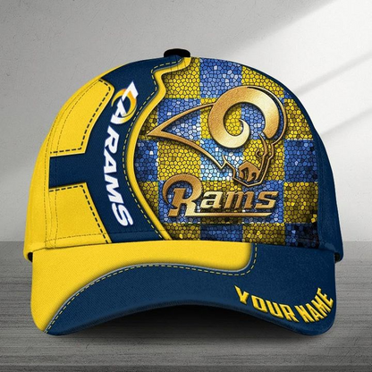 LIMITED EDITION - NEW CUSTOMIZED NFL22 LAR LOS ANGELES RAMS CLASSIC CAP