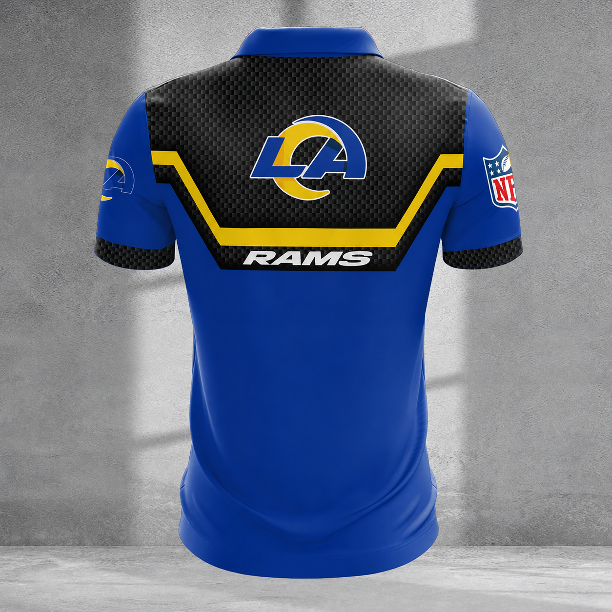 LIMITED EDITION - NEW CUSTOMIZED NFL22 LAR LOS ANGELES RAMS T-SHIRT, POLO SHIRT, ZIP POLO SHIRT, SWEATSHIRT, HOODIE & ZIP HOODIE