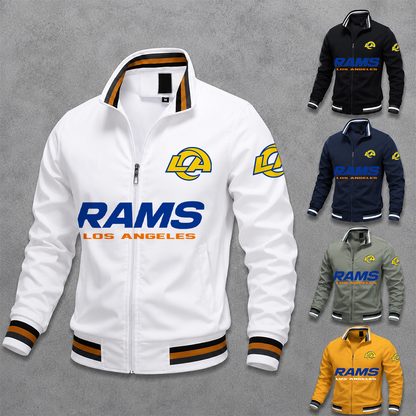 [SPECIAL OFFER] NEW CUSTOMIZED NFL22 LAR LOS ANGELES RAMS MEN'S CASUAL JACKET
