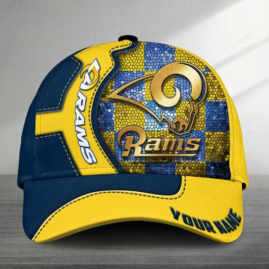 LIMITED EDITION - NEW CUSTOMIZED NFL22 LAR LOS ANGELES RAMS CLASSIC CAP