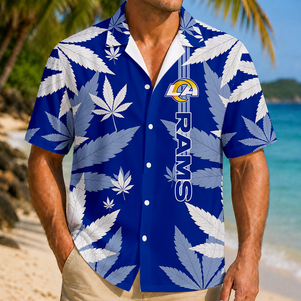 SPECIAL EDITION - NEW CUSTOMIZED NFL22 LAR LOS ANGELES RAMS UNISEX HAWAIIAN SHIRT