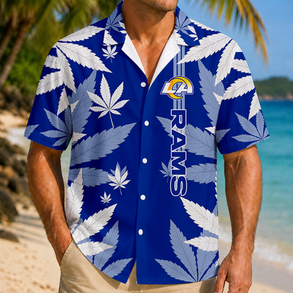 SPECIAL EDITION - NEW CUSTOMIZED NFL22 LAR LOS ANGELES RAMS UNISEX HAWAIIAN SHIRT