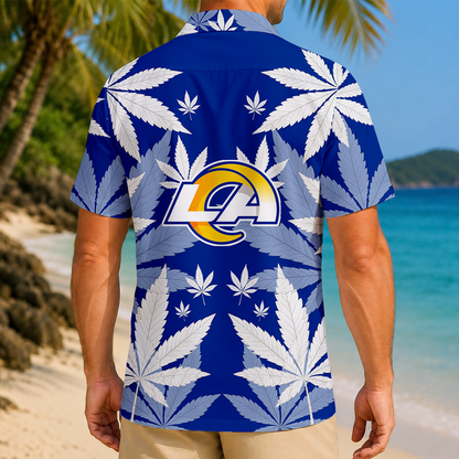 SPECIAL EDITION - NEW CUSTOMIZED NFL22 LAR LOS ANGELES RAMS UNISEX HAWAIIAN SHIRT