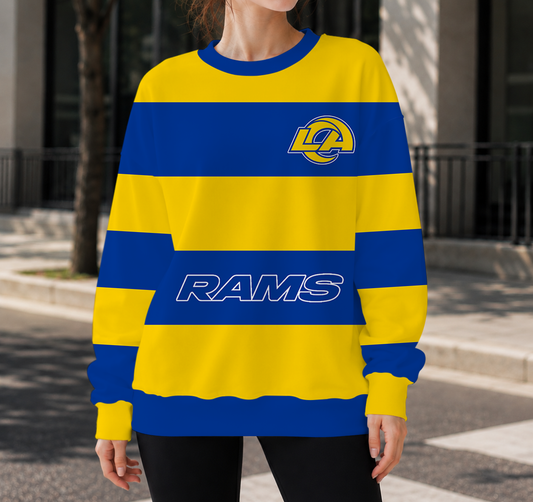 LIMITED EDITION - NEW CUSTOMIZED NFL22 LAR LOS ANGELES RAMS UNISEX SWEATSHIRT