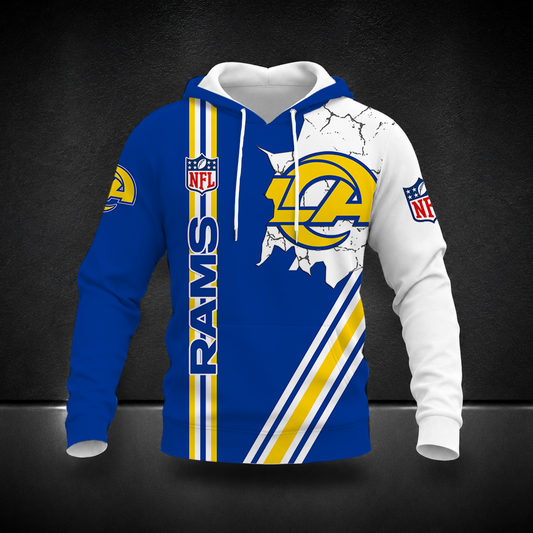 LIMITED EDITION - NEW CUSTOMIZED NFL22 LAR LOS ANGELES RAMS T-SHIRT, POLO SHIRT, ZIP POLO SHIRT, SWEATSHIRT, HOODIE & ZIP HOODIE