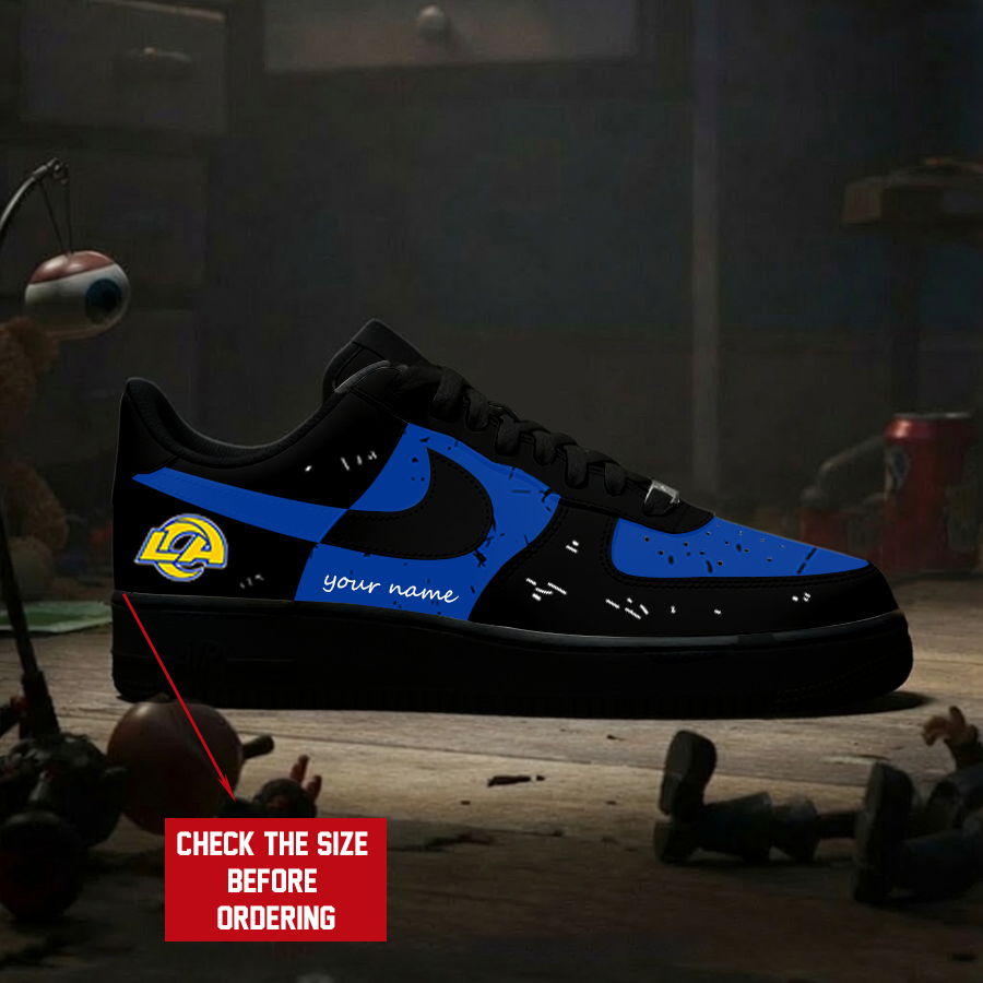 [SPECIAL OFFER] NEW CUSTOMIZED NFL22 LAR LOS ANGELES RAMS AF1 SNEAKERS