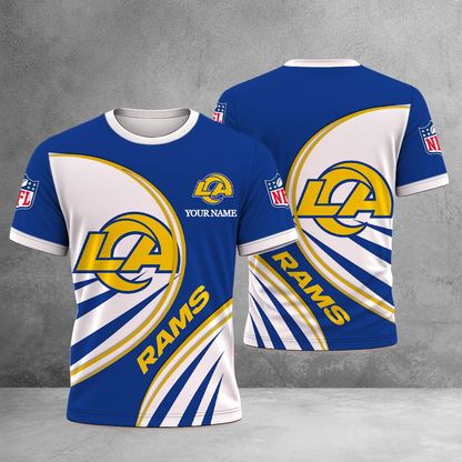 LIMITED EDITION - NEW CUSTOMIZED NFL22 LAR LOS ANGELES RAMS T-SHIRT, POLO SHIRT, ZIP POLO SHIRT, SWEATSHIRT, HOODIE & ZIP HOODIE