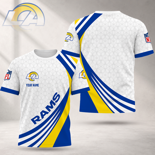 LIMITED EDITION - NEW CUSTOMIZED NFL22 LAR LOS ANGELES RAMS T-SHIRT, POLO SHIRT, ZIP POLO SHIRT, SWEATSHIRT, HOODIE & ZIP HOODIE