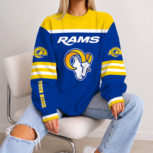[SPECIAL OFFER] NEW CUSTOMIZED NFL22 LAR LOS ANGELES RAMS UNISEX SWEATSHIRT