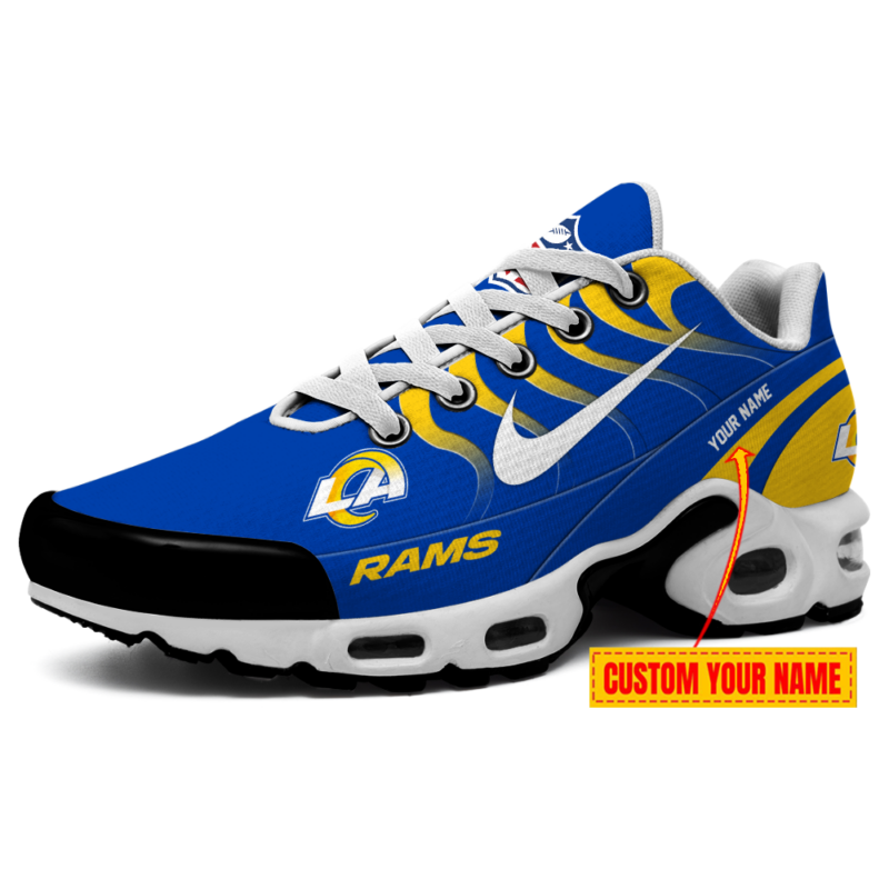 [SPECIAL OFFER] NEW CUSTOMIZED NFL22 LAR LOS ANGELES RAMS AIR MAX PLUS SNEAKERS