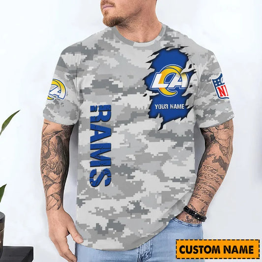 LIMITED EDITION - NEW CUSTOMIZED NFL22 LAR LOS ANGELES RAMS T-SHIRT, POLO SHIRT, ZIP POLO SHIRT, SWEATSHIRT, HOODIE & ZIP HOODIE