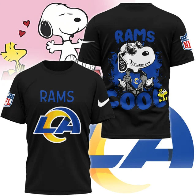 LIMITED EDITION - NEW CUSTOMIZED NFL22 LA RAMS T-SHIRT, SWEATSHIRT, HOODIE & ZIP HOODIE