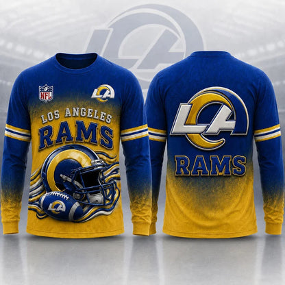 LIMITED EDITION - NEW CUSTOMIZED NFL22 LOS ANGELES RAMS T-SHIRTS, POLO, SWEASHIRTS, V-NECK T-SHIRT, HOODIE & ZIP HOODIE