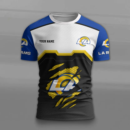 LIMITED EDITION - NEW CUSTOMIZED NFL22 LA RAMS T-SHIRTS, POLO, SWEASHIRTS, HOODIE & ZIP HOODIE