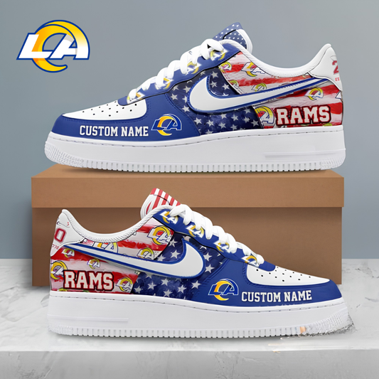 [SPECIAL OFFER] NEW CUSTOMIZED NFL22 LAR LOS ANGELES RAMS AF1 SHOES