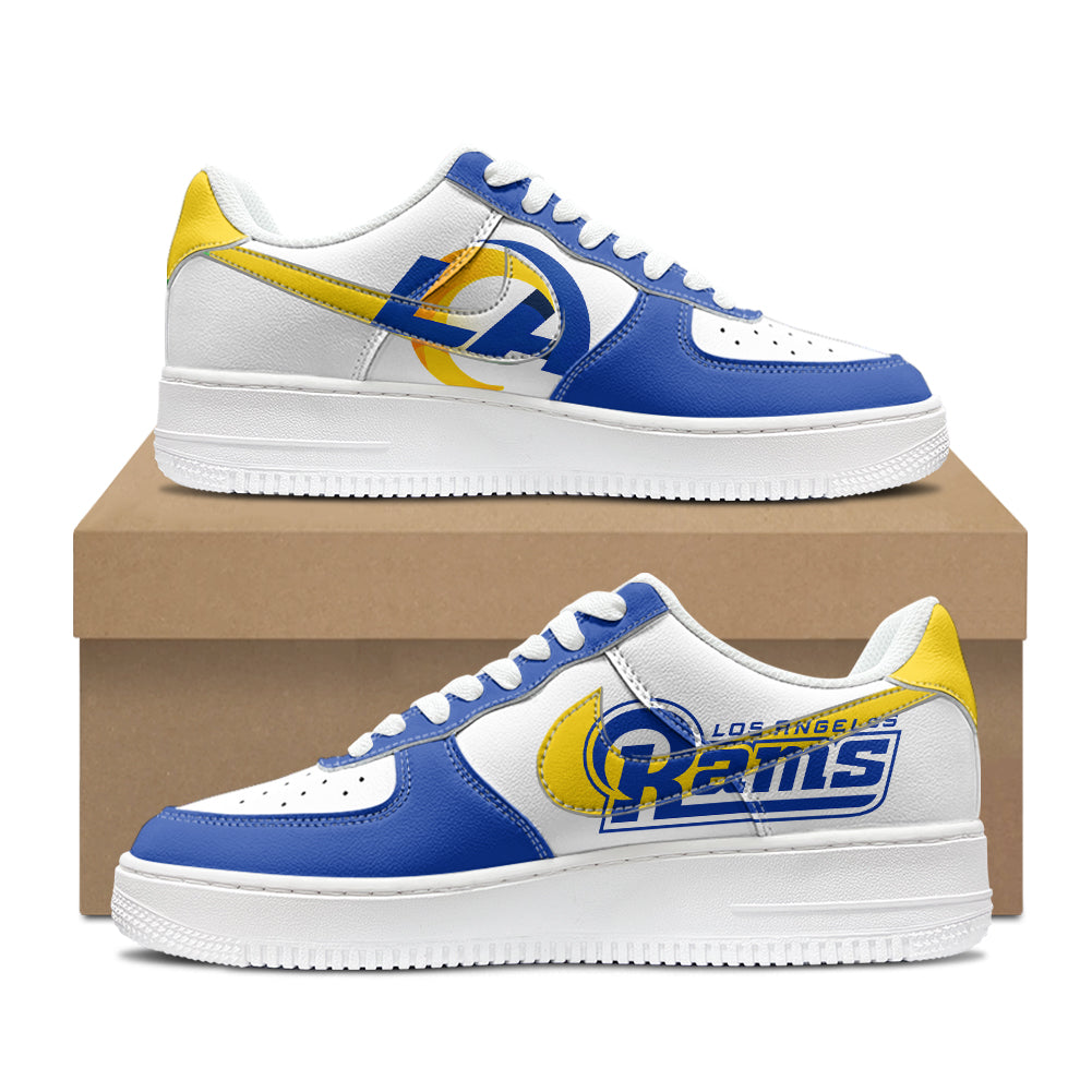 [SPECIAL OFFER] NEW CUSTOMIZED NFL22 LAR LOS ANGELES RAMS AF1 SHOES
