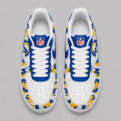 [SPECIAL OFFER] NEW CUSTOMIZED NFL22 LAR LOS ANGELES RAMS AF1 SHOES