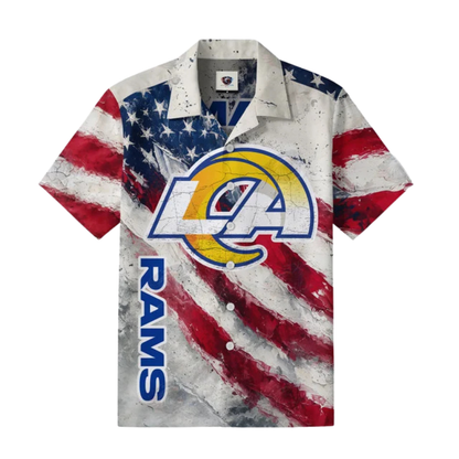 LIMITED EDITION - NEW CUSTOMIZED NFL22 LAR LOS ANGELES RAMS UNISEX HAWAIIAN SHIRT