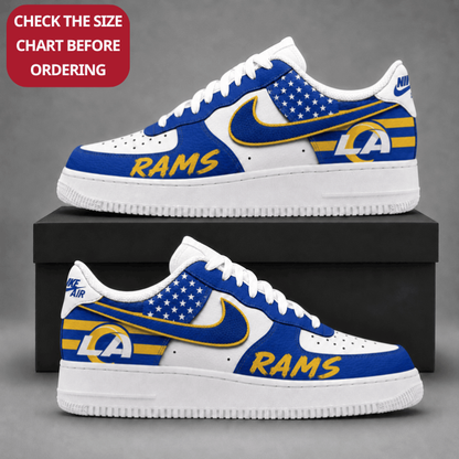 [SPECIAL OFFER] NEW CUSTOMIZED NFL22 LAR LOS ANGELES RAMS AF1 SHOES