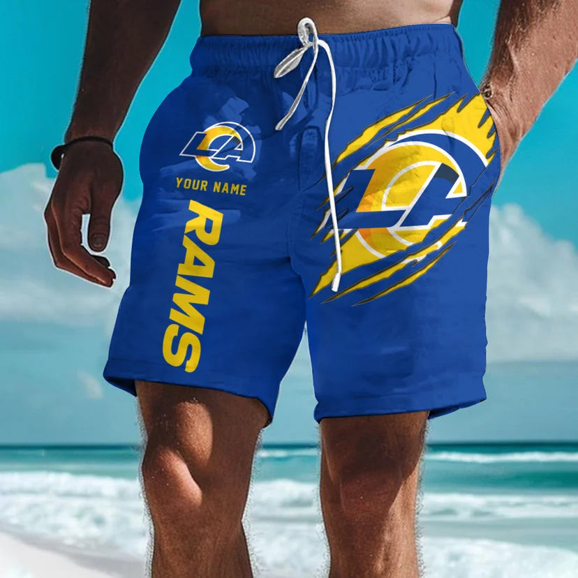 LIMITED EDITION - NEW PREMIUM NFL22 LA RAMS SHORT PANTS