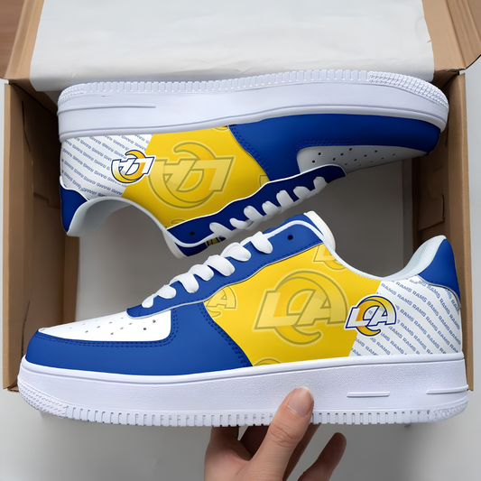 [SPECIAL OFFER] NEW CUSTOMIZED NFL22 LAR LOS ANGELES RAMS AF1 SNEAKERS