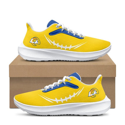 [SPECIAL OFFER] NEW CUSTOMIZED NFL22 LAR LOS ANGELES RAMS ROAD RUNNING SHOES