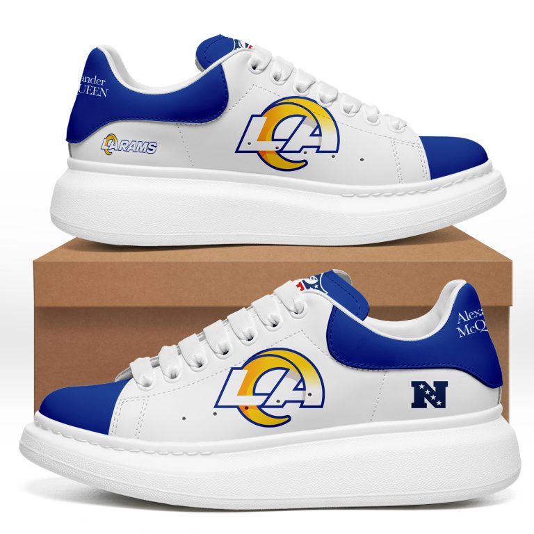 [SPECIAL OFFER] NEW CUSTOMIZED NFL22 LAR LOS ANGELES RAMS MCQUEEN SHOES