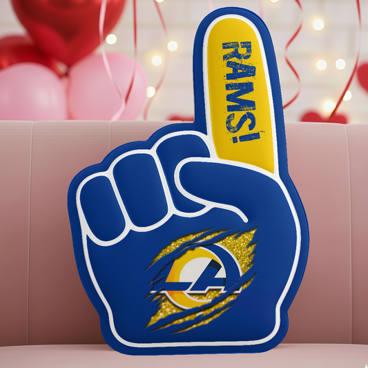 LIMITED EDITION - NEW CUSTOMIZED NFL22 LAR LOS ANGELES RAMS 3D BODY PILLOW