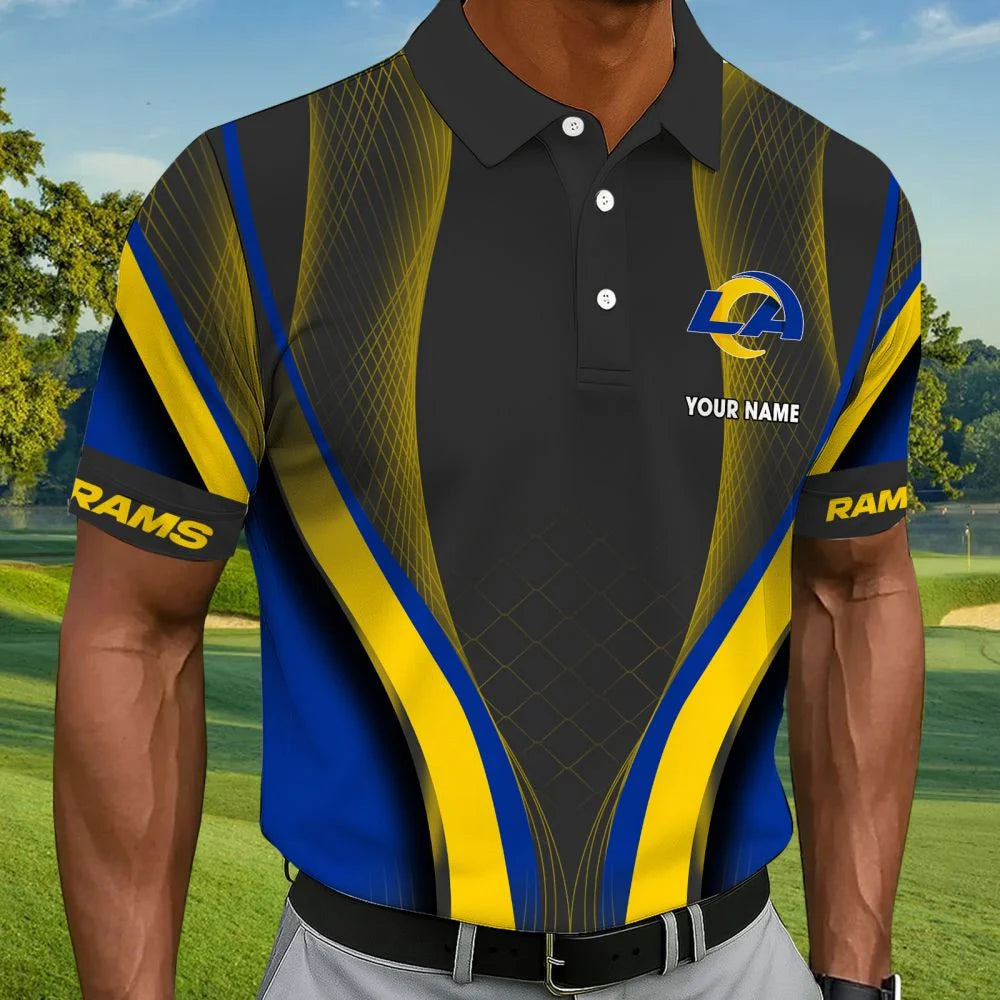 LIMITED EDITION - NEW CUSTOMIZED NFL22 LAR LOS ANGELES RAMS T-SHIRT, POLO SHIRT, ZIP POLO SHIRT, SWEATSHIRT, HOODIE & ZIP HOODIE