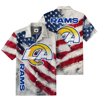 LIMITED EDITION - NEW CUSTOMIZED NFL22 LAR LOS ANGELES RAMS UNISEX HAWAIIAN SHIRT