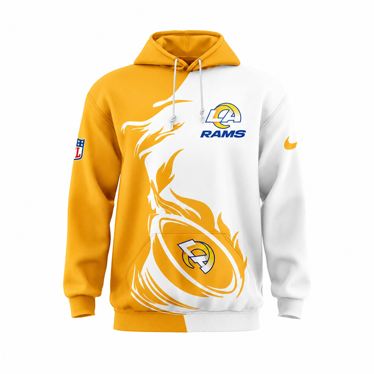 LIMITED EDITION - NEW CUSTOMIZED NFL22 LAR LOS ANGELES RAMS T-SHIRT, POLO SHIRT, ZIP POLO SHIRT, SWEATSHIRT, HOODIE & ZIP HOODIE