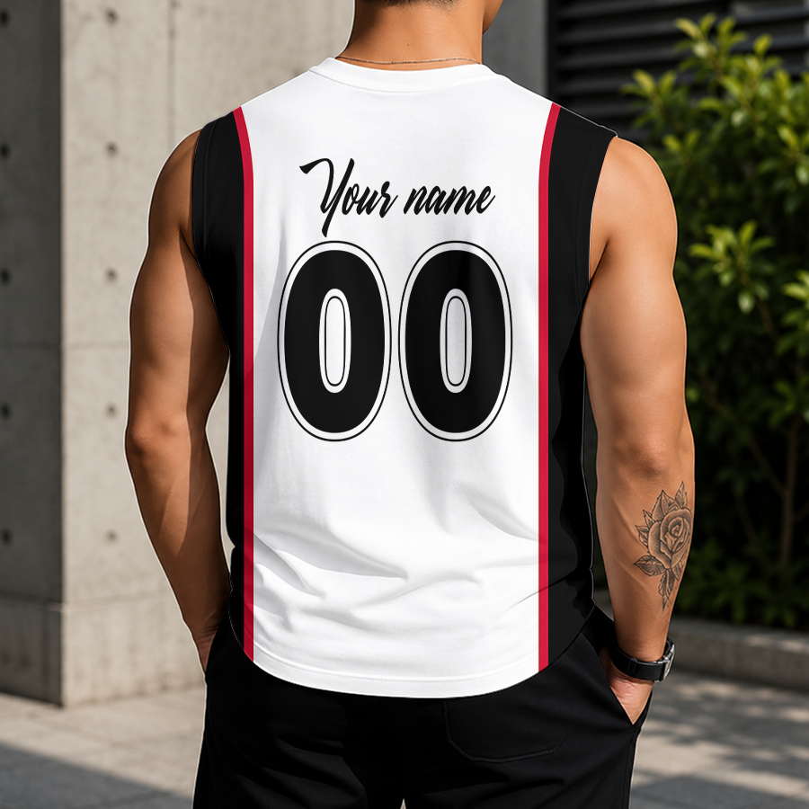 [HOT DEAL] NEW CUSTOMIZED NBA22 PTB PORTLAND TRAIL BLAZERS TANK TOP