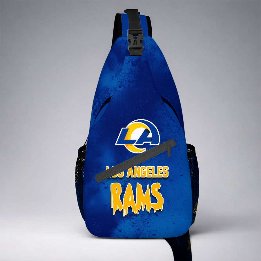 [SPECIAL OFFER] NEW CUSTOMIZED NFL22 LAR LOS ANGELES RAMS SLING BAG