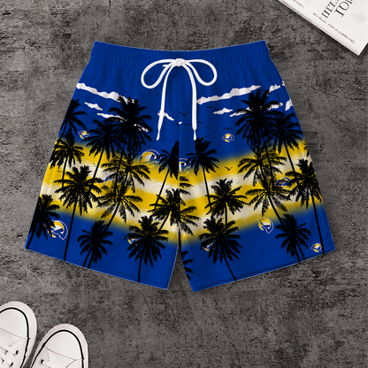 LIMITED EDITION - NEW CUSTOMIZED NFL22 LAR LOS ANGELES RAMS SHORT PANTS